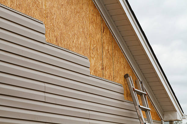 Professional Siding Repair technician working in Shaw Afb, SC
